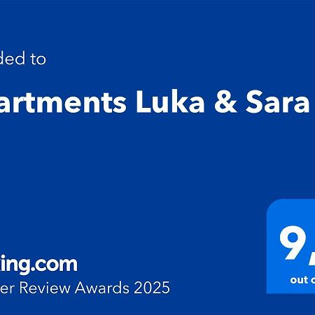 Apartments Luka & Sara Задар Екстериор снимка